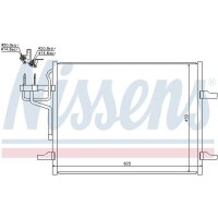 NISSENS 940144 Kondensator, Klimaanlage