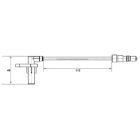 BOSCH 0 265 007 439 Sensor, Raddrehzahl