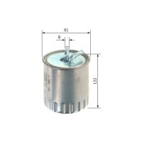 BOSCH 0 450 906 464 Kraftstofffilter