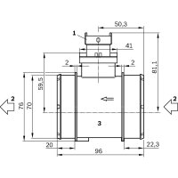 BOSCH 0 281 006 054 Luftmassenmesser