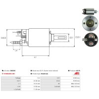 AS-PL SS5018 Magnetschalter, Starter