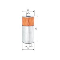 BOSCH 1 457 429 267 Ölfilter
