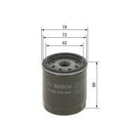 BOSCH 0 986 452 044 Ölfilter