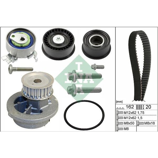Schaeffler INA 530 0443 30 Wasserpumpe + Zahnriemensatz
