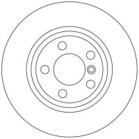 TRW DF4392S Bremsscheibe