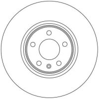 TRW DF4358S Bremsscheibe