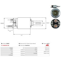 AS-PL SS0041 Magnetschalter, Starter