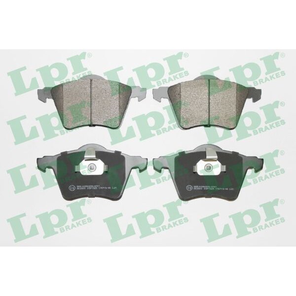 LPR 05P1525 Bremsbelagsatz, Scheibenbremse
