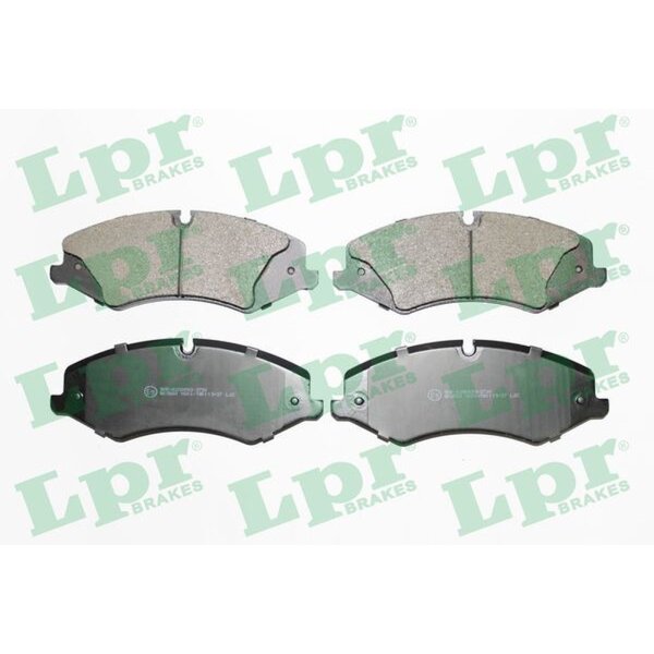 LPR 05P1600 Bremsbelagsatz, Scheibenbremse