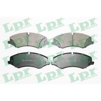 LPR 05P1600 Bremsbelagsatz, Scheibenbremse