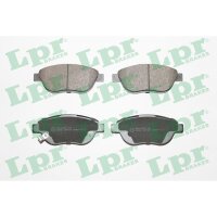 LPR 05P1328 Bremsbelagsatz, Scheibenbremse