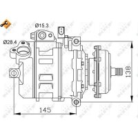 NRF 32148 Kompressor, Klimaanlage
