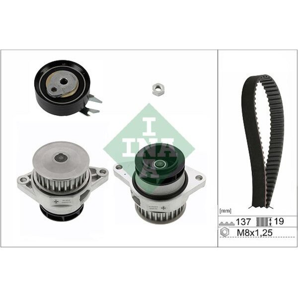 Schaeffler INA 530 0167 30 Wasserpumpe + Zahnriemensatz