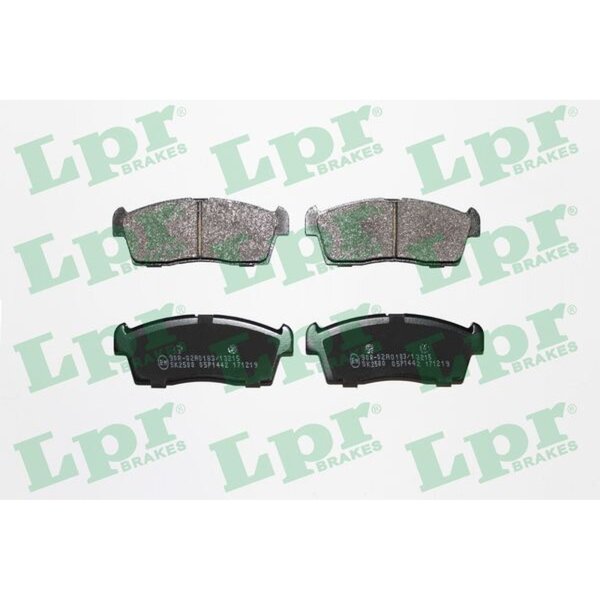 LPR 05P1442 Bremsbelagsatz, Scheibenbremse