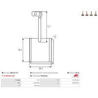 AS-PL BSX210-211 Kohlebürste, Starter