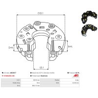 AS-PL ARC9017 Gleichrichter, Generator