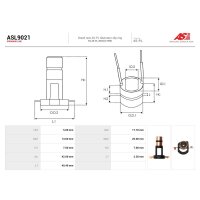 AS-PL ASL9021 Schleifring, Generator