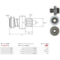 AS-PL SD3030 Freilaufgetriebe, Starter