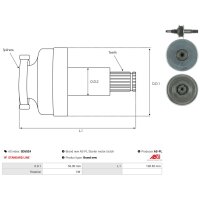 AS-PL SD5024 Ritzel, Starter