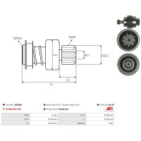 AS-PL SD9004 Freilaufgetriebe, Starter