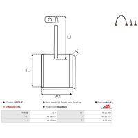 AS-PL JSX31-32 Kohlebürste, Starter