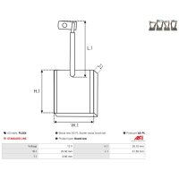 AS-PL PLSX4 Kohlebürste, Starter