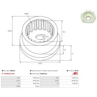 AS-PL SG0014 Reparatursatz, Starter
