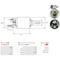 AS-PL SS0038 Magnetschalter, Starter