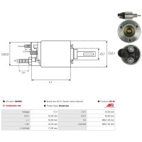 AS-PL SS0052 Magnetschalter, Starter