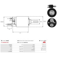 AS-PL SS9009 Magnetschalter, Starter