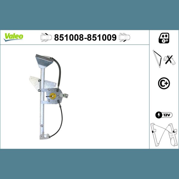 VALEO 851008 Fensterheber
