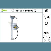 VALEO 851008 Fensterheber