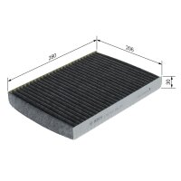 BOSCH 1 987 432 300 Filter, Innenraumluft