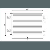VALEO 814077 Kondensator, Klimaanlage