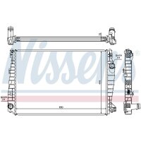 NISSENS 60061 Kühler, Motorkühlung