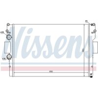 NISSENS 61987 Kühler, Motorkühlung