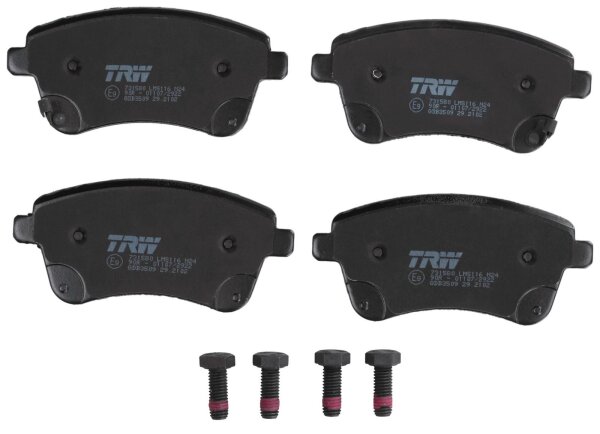 TRW GDB3509 Bremsbelagsatz, Scheibenbremse