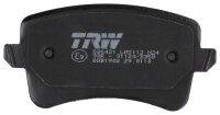 TRW GDB1902 Bremsbelagsatz, Scheibenbremse