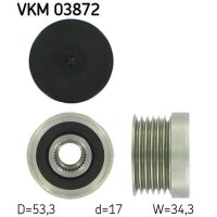 SKF VKM 03872 Generatorfreilauf