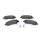 BOSCH 0 986 494 379 Bremsbelagsatz, Scheibenbremse