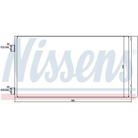 NISSENS 940204 Kondensator, Klimaanlage