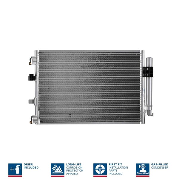 NISSENS 940222 Kondensator, Klimaanlage