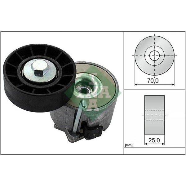 Schaeffler INA 534 0280 10 Riemenspanner, Keilrippenriemen