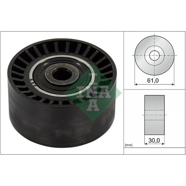 Schaeffler INA 532 0624 10 Umlenk-/Führungsrolle, Zahnriemen