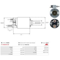 AS-PL SS0029 Magnetschalter, Starter