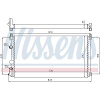NISSENS 63819 Kühler, Motorkühlung