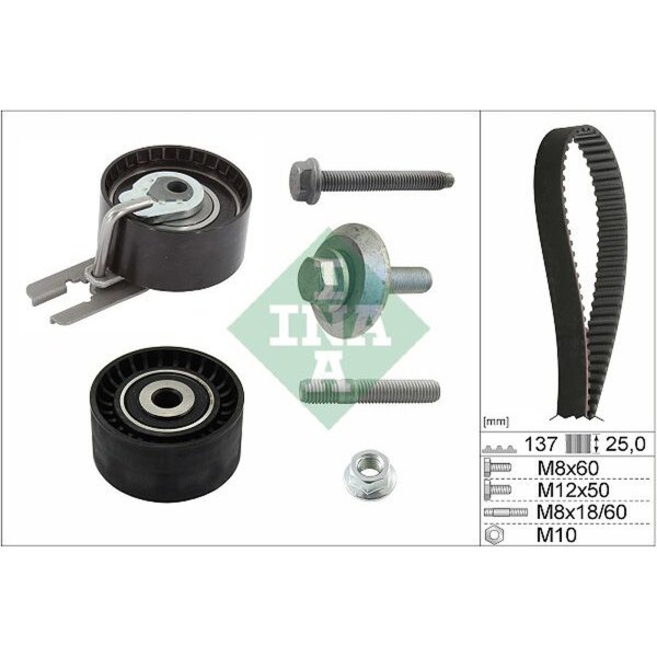 Schaeffler INA 530 0375 10 Zahnriemensatz