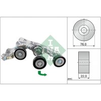 Schaeffler INA 534 0338 10 Riemenspanner, Keilrippenriemen