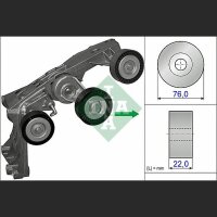 Schaeffler INA 534 0431 10 Riemenspanner, Keilrippenriemen