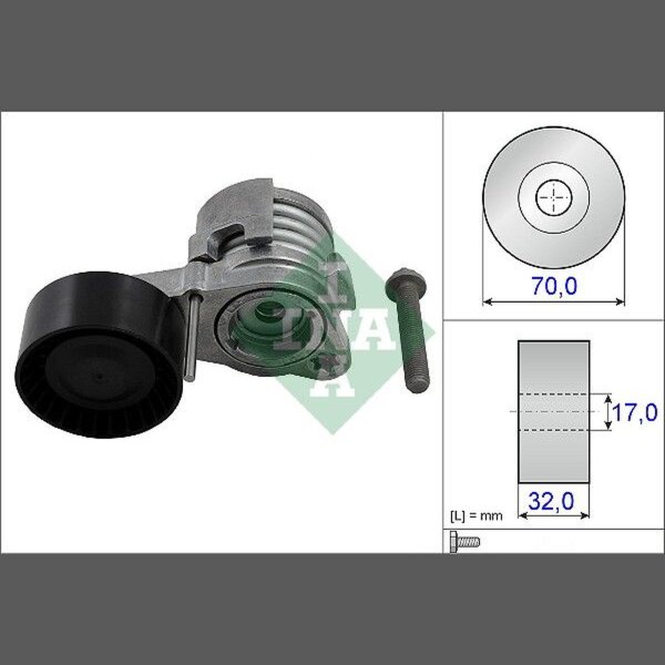 Schaeffler INA 534 0432 10 Riemenspanner, Keilrippenriemen